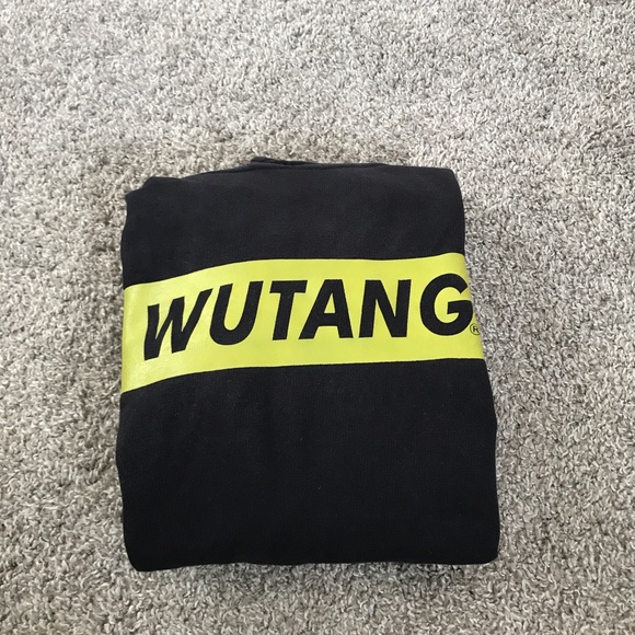 Wu-Tang Sweater Size Small WuTang Hoodie Spellout Rare Gza Rza Raekwon - Picture 9 of 9